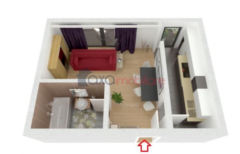 Apartament 1 camere de vanzare in Cluj-Napoca, cartier Zorilor