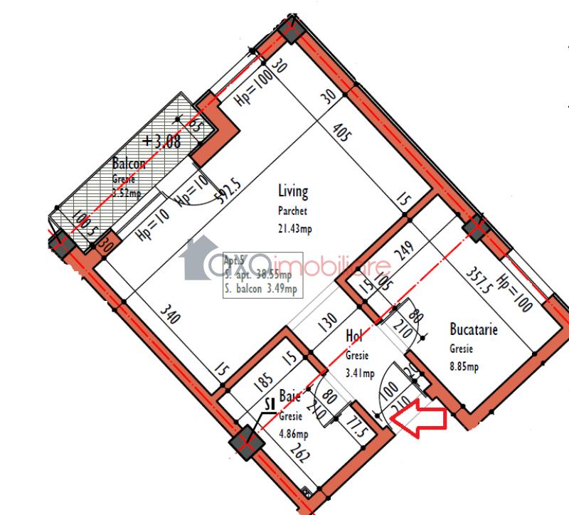 Apartament 1 camere de vanzare in Cluj-Napoca, cartier Semicentral