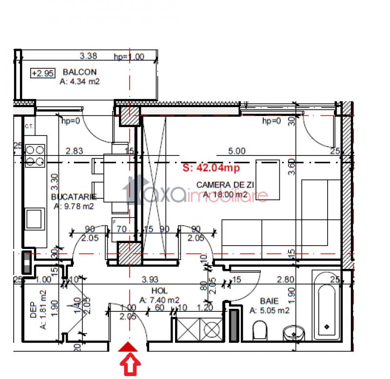 Apartament 1 camere de vanzare in Cluj-Napoca, cartier Gheorgheni